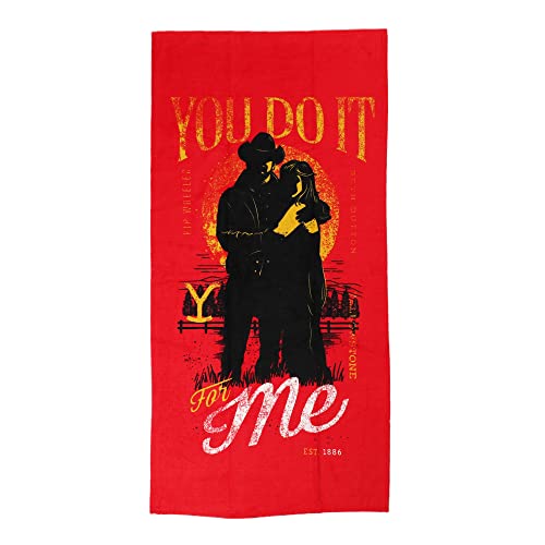 "Northwest Yellowstone Beach Towel, 30"" x 60"", You Do It for Me"