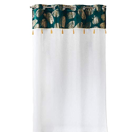 Douceur d'Intérieur Sabaly 1626431 Eyelet Curtain 140 x 240 cm Printed