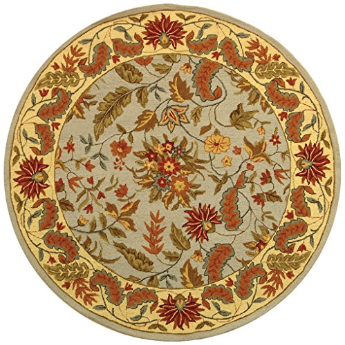 Safavieh Traditional Rug for Living Room, Dining Room, Bedroom - Chelsea Collection, Short Pile, in Ivory, 50 x 75 cm