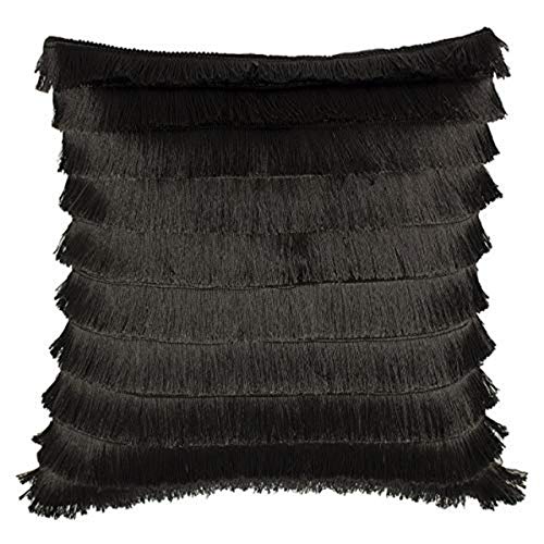 Furn Flicker Polyfilled Cushion, Graphite, 45 x 45cm