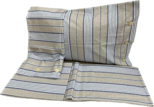 BELLORA - Bed Sheet Set - 100% Cotton - Includes 1 Fitted Sheet + 1 Flat Sheet + 2 Pillowcases 50 x 80 cm - Bedding - Single, Double, King - Bedding & Linens