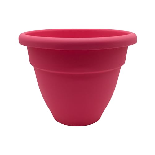 "The HC Companies Planters, Raspberry, 12"""