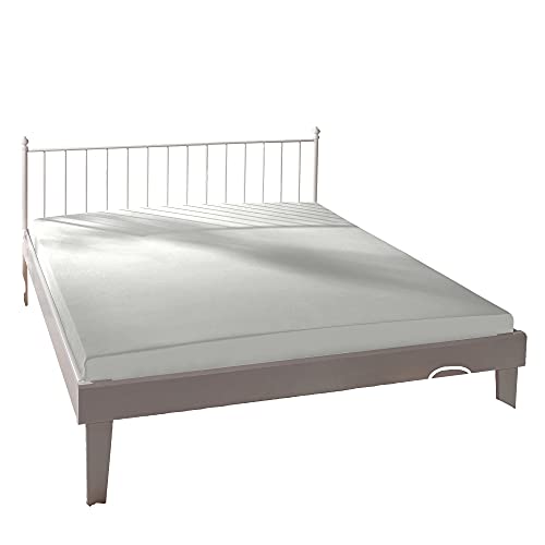 Bassetti 9222218 Fitted Sheet 181 Wool White Cotton/Elastane 140 x 200 cm 160 x 220 cm