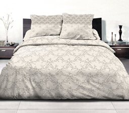 Home Duvet Cover 3 Piece Set 220x240x0,1 Multicoloured Border 100% Cotton 57 Thread Count, cm