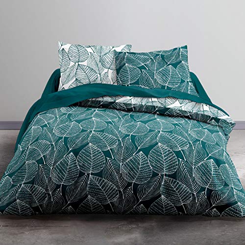 Crazy Talia Printed Duvet Cover Set for Double Bed 220 x 240 cm Grey