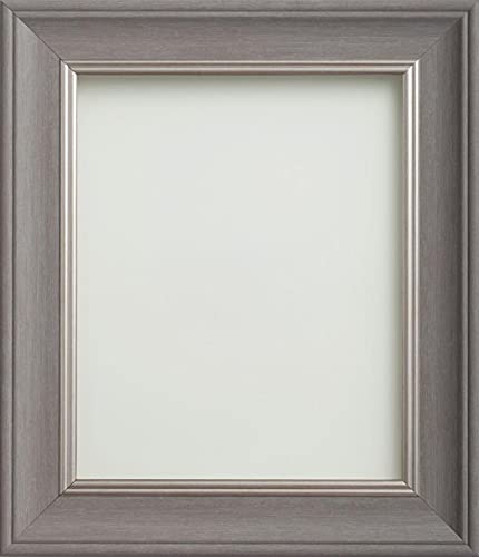 Frame Company Drummond Photo Frame, Gunmetal Grey, A4 (11.75x8.25 inch), fitted with perspex