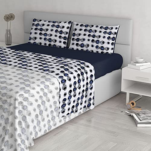 Fantasy bed sheet set in printed microfiber