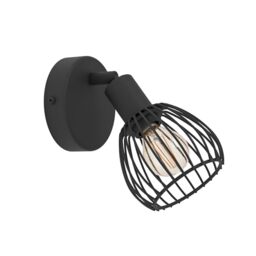 Eglo Indoor wall Light Sonnino, wall lamp with swivelling Spotlight