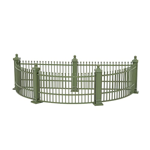 Department 56 Dickens Village Accessories Zoological Gardens Miniature Fencing Figurine Set, 2 Inches, Green