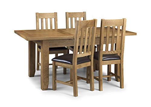 Julian Bowen Astoria Extending Dining Table, Oak by Amazon - Main Image