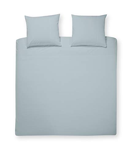 Papillon Mendoza Duvet Covers Green, Cotton percale, 140 x 200/220 cm
