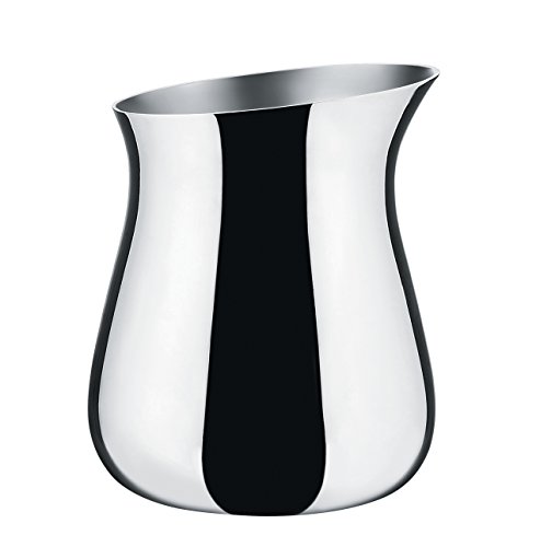 Alessi NF02 Cha Creamer in 18/10 stainless steel mirror polished, Acier Billant
