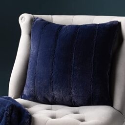 Paoletti Empress Faux Fur Feather Rich Filled Cushion
