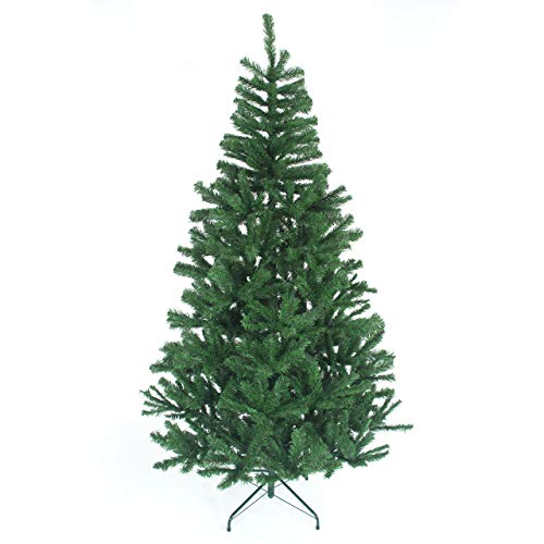 4ft/1.2m Christmas Tree Green 230 Pines Artificial Xmas Tree with Metal Stand, 4 feet Home Decor, 3536-4ft
