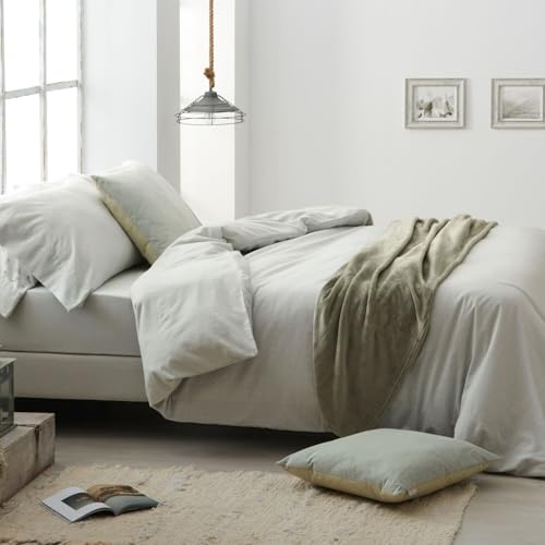 Burrito Blanco - Flannel duvet covers - 180 cm bed (+available measurements) - Design 577 - Laurel colour (180x190/200 cm.)