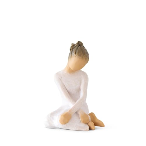 Willow Tree Serenity Figurine - Cast from a Susan Lordi Original Carving, Gift Offering Comfort, Peace, Support and Inner Strength, Includes Enclosure Card