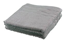 Gözze - Set of 4 Hand Towels, Berlin, 100% Cotton, 50 x 100 cm - Beige