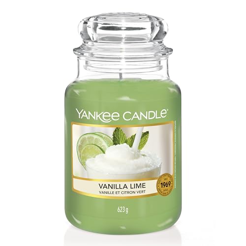 Yankee Candle Scented Candle - Vanilla Lime Large Jar - Long Burning Candles: up to 150 Hours - Perfect Gifts for Women