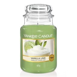 Yankee Candle Scented Candle - Vanilla Lime Large Jar - Long Burning Candles: up to 150 Hours - Perfect Gifts for Women