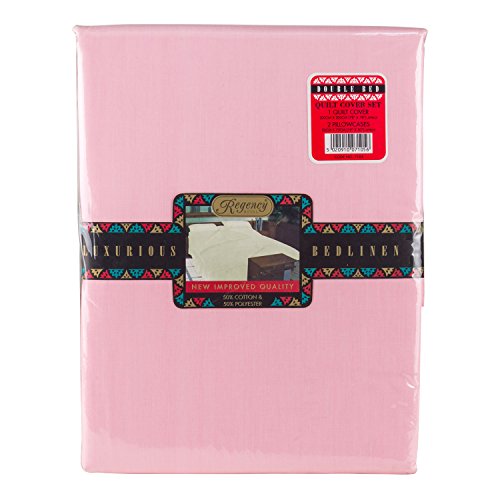 Regency Royal Double Bed Quilt Cover Set (Baby Pink)