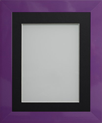 Frame Company Candy Range Purple Picture Photo Frames with Mount *Choice of Colours*