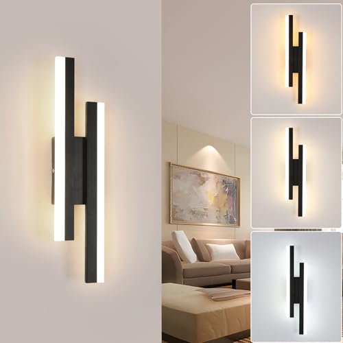 Toolight LED Wall Light Indoor, 16W Wall Lights 3000K-6500K, 40cm