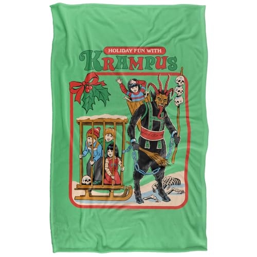 Steven Rhodes Fun With Krampus Silky Touch Super Soft Throw Blanket 91 X 147 Cm