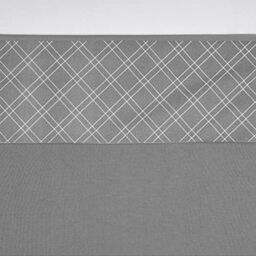 Meyco Bed Sheet Cradle 75 x 100 cm Double Diamond Grey