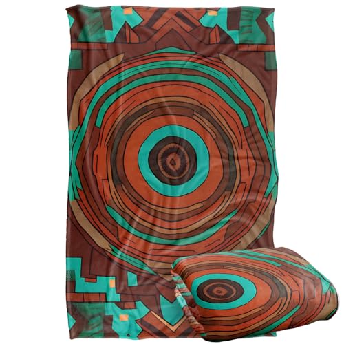 Jq Licensing - James Piazza Aztec Pattern 2 Silky Touch Super Soft Throw Blanket 91 x 147 Cm
