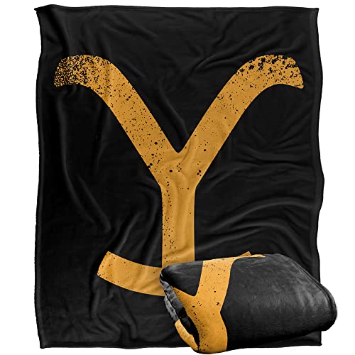 Yellowstone Yellowstone Y Branding Logo Silky Touch Super Soft Throw Blanket 152 X 127 Cm