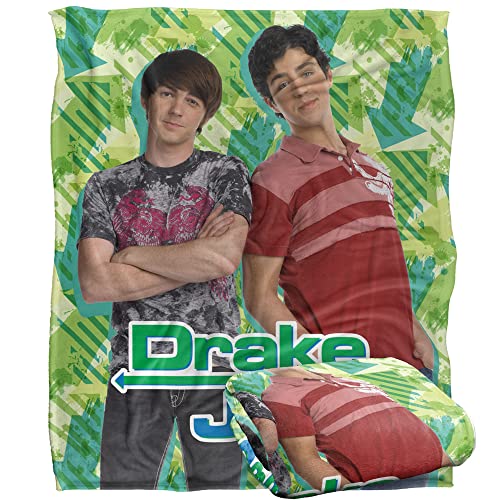 Drake And Josh Logo And Boys Silky Touch Super Soft Throw Blanket 152 X 127 Cm
