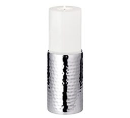 EDZARD Candlestick Agadir, height 5,9 in, stainless steel