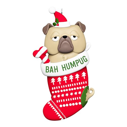 Hallmark Keepsake Christmas Ornament 2024, Bah Humpug, Funny Gifts