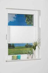 K-home Klemmfix Pleated Blind, White, 50 x 130 (B x L)