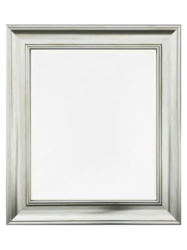 FRAMES BY POST Scandi Vintage Silver Picture Photo Frame 21 x 10 inch