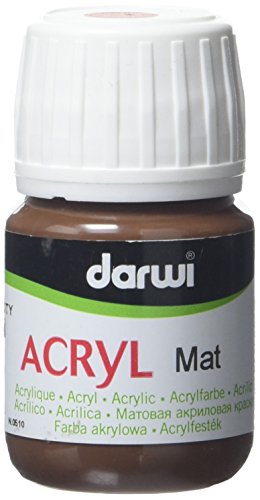 Pergamano 30 ml Acryl Mat, Dark Brown