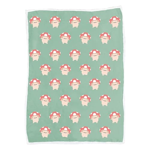 Mr.Wonderful Blanket, Mushroom 155 x 1.5 x 120 cm