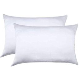 Jocoku 100% Mulberry Silk Pillowcases Set of 2 for Hair and Skin and Super Soft and Breathable Queen Size Nature Silk Pillowcases (Queen, White)