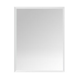 Relaxdays Frameless Bevelled Rectangular Mirror 40x50 cm Portrait/Landscape for Hallway & Bathroom