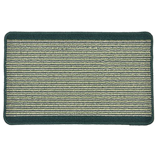 Micro-Pro Green Striped Pattern Floor Mat 55cm Doormat Indoor Kitchen Hall Home Non-Slip