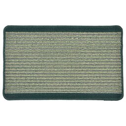 Micro-Pro Green Striped Pattern Floor Mat 55cm Doormat Indoor Kitchen Hall Home Non-Slip