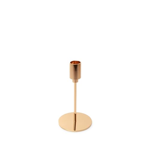 Spaas Holder Dinner Candle Small, Gold