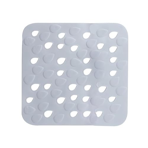 Spirella PVC Drops Shower Mat 54 x 54 cm White