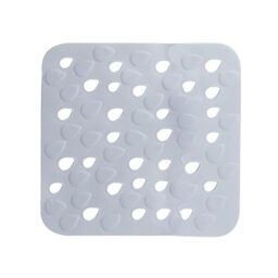 Spirella PVC Drops Shower Mat 54 x 54 cm White