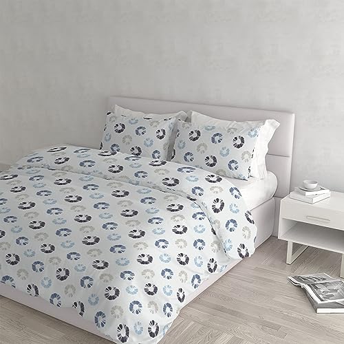 Italian Bed Linen Fantasy Duvet Cover Set Made in Italy, Microfibre, Blow, Double