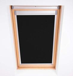 Bloc Skylight Blind for Velux Roof Windows Blockout, Black, 104, 39W x 76H cm