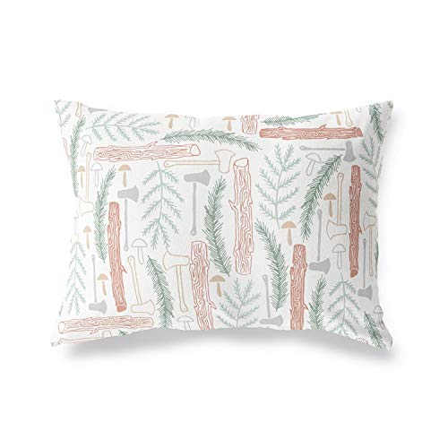 BonaMaison Decorative Cushion Cover, Random Pattern Throw Pillow Covers, Home Decorative Pillowcases for Livingroom, Sofa, Bedroom, Size: 45X60 Cm - Designed and Manufactured in Turkey