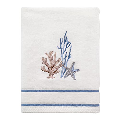 "Avanti Linens - Hand Towel, Soft & Absorbent Cotton Towel (Abstract Coastal Collection) 30.00"" x 16.00"""
