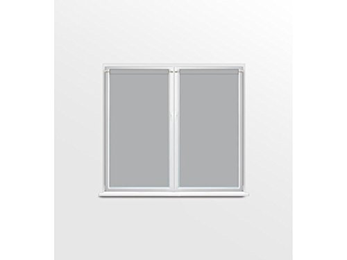 DOLLY pair of brise-bise curtains 70 x 120 cm, grey