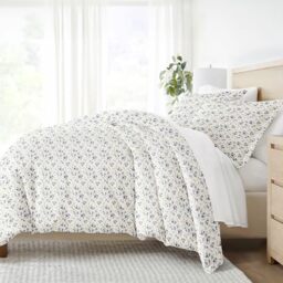 Linen Market Twin Duvet Cover (Light Blue) - Experience Hotel-Like Comfort with Unparalleled Softness, Exquisite Prints & Solid Colors for a Dreamy Bedroom – Duvet Cover Twin Set with 1 Pillow Sham